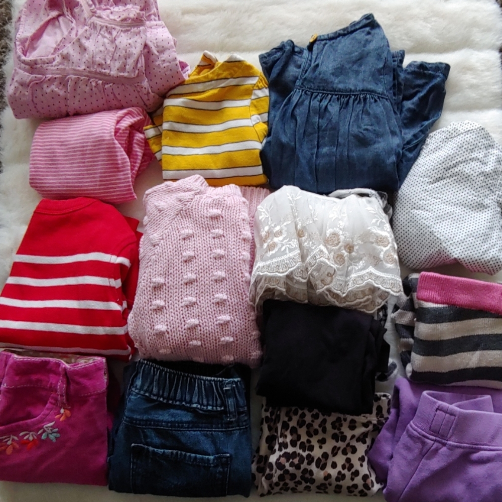 Toddler Girl 12Month Lot Gap OshKosh,Cat&Jack,etc.